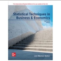 Statistical Techniques in Business & Economics