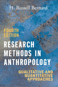 Research Methods in Anthropology: Qualitative and Quantitative Approaches