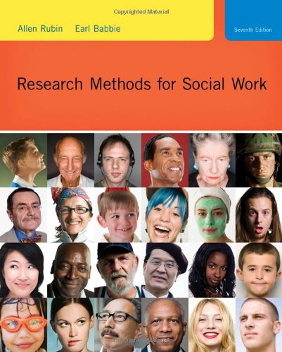 Sampul Research Methods for Social Work Seventh Edition
