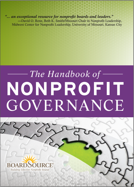 Sampul The Handbook of Nonprofit Governance