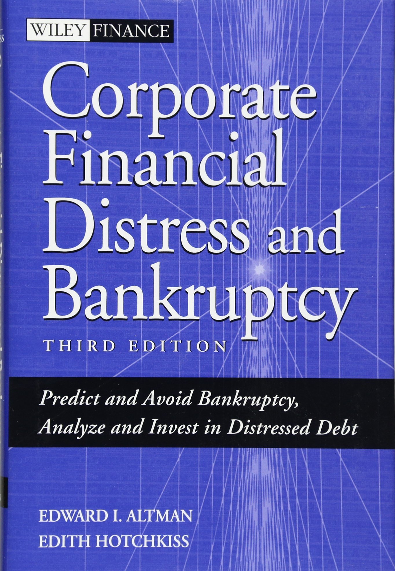 Sampul Corporate Financial Distress and Bankruptcy: Predict and Avoid Bankruptcy, Analyze and Invest in Distressed Debt