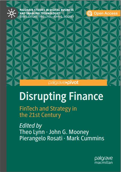 Sampul Disrupting Finance: FinTech and Strategy in the 21st Century