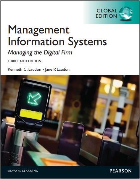 Sampul Management Information Systems: Managing the Digital Firm.  Thirteenth Edition