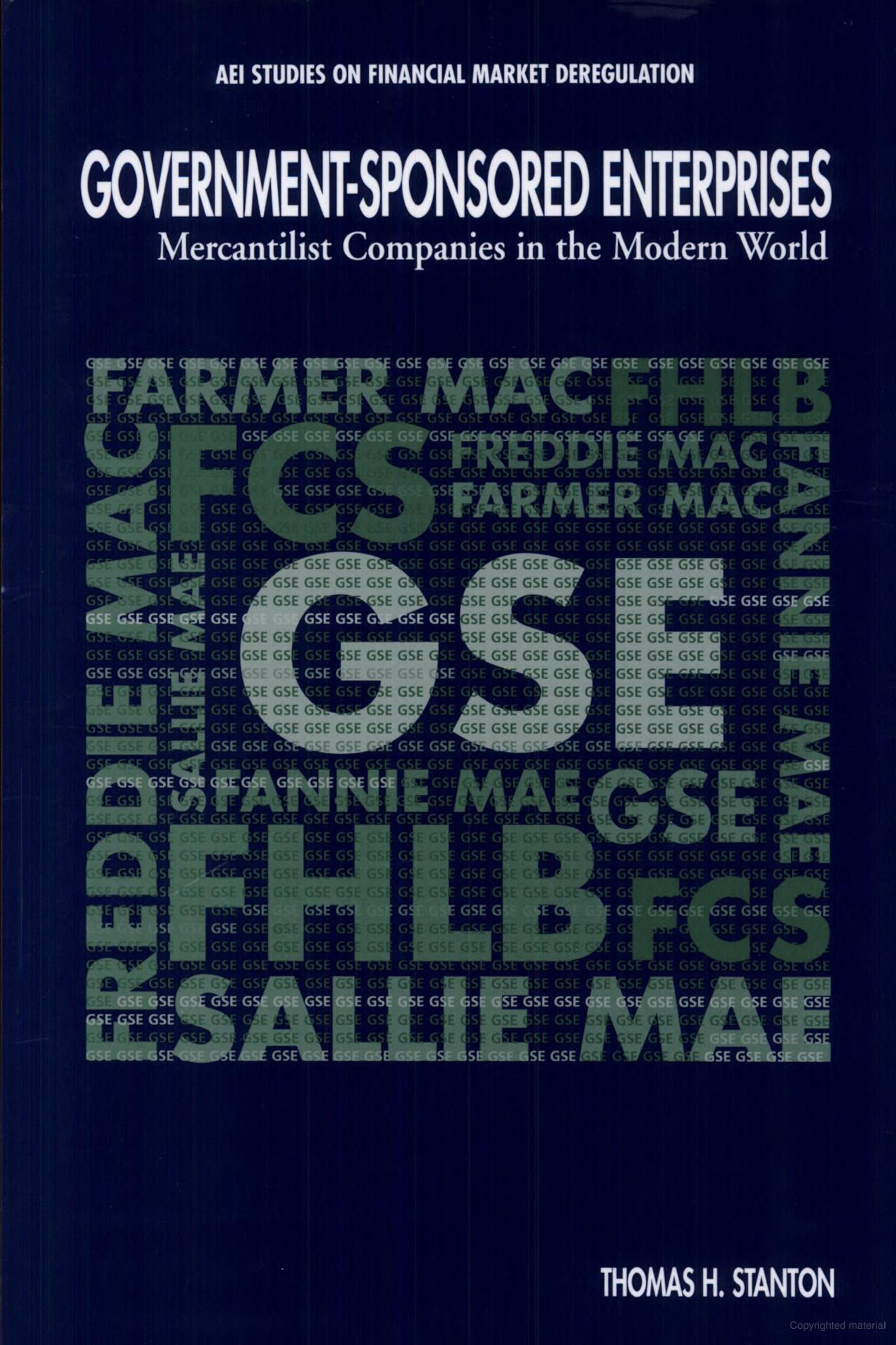 Sampul Government-sponsored Enterprises: Mercantilist Companies in the Modern World