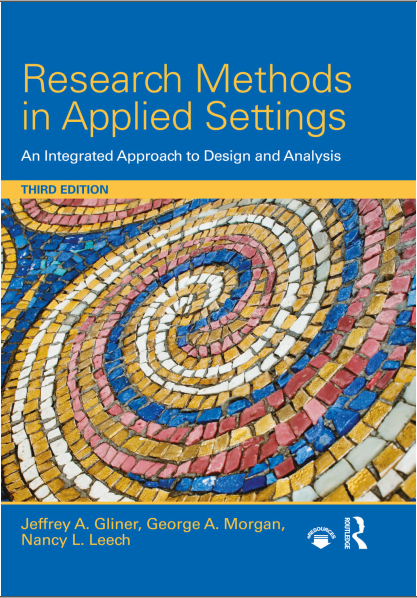 Sampul Research Methods in Applied Settings: An Integrated Approach to Design and Analysis, Third Edition