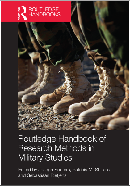 Sampul Routledge Handbook of Research Methods in Military Studies