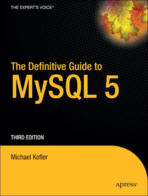 Sampul The Definitive Guide to MySQL 5 third edition