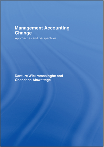 Sampul Management Accounting Change: Approaches and Perspectives